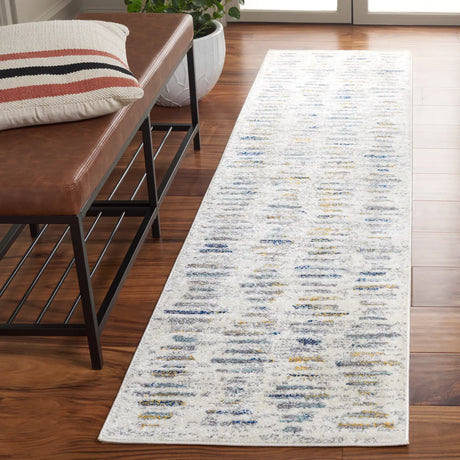Safavieh Tulum 2'-0" x 8'-0" Rug in Beige / Grey Blue