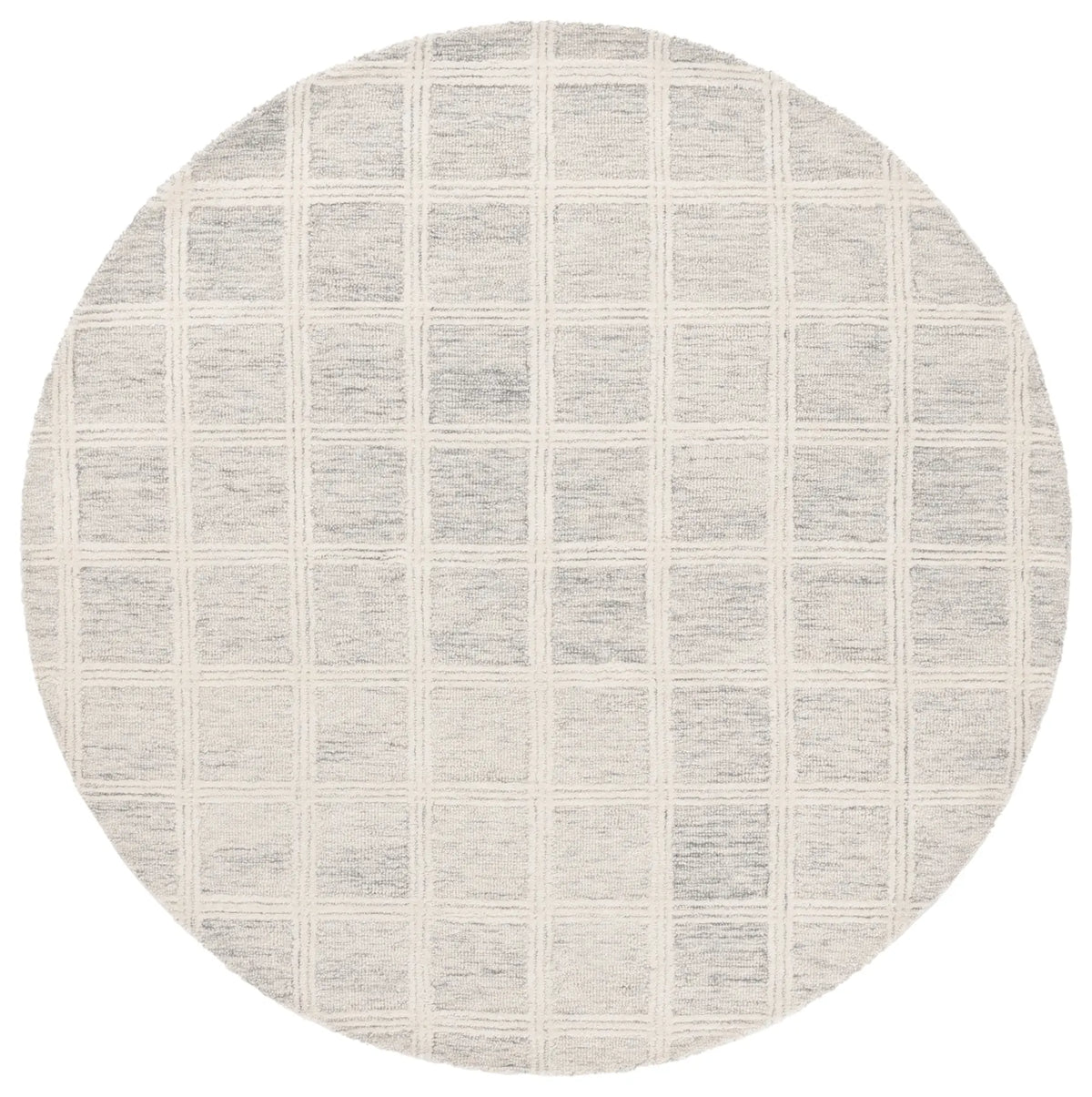 Safavieh Pine 6'-0" x 6'-0" Rug in Grey / Ivory