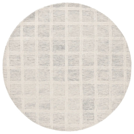 Safavieh Pine 6'-0" x 6'-0" Rug in Grey / Ivory