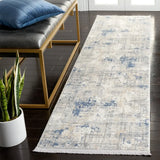 Safavieh Whisper 2'-2" x 8'-0" Rug in Grey / Blue Ivory