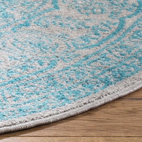 Safavieh Adirondack 6'-0" x 6'-0" Rug in Light Grey / Teal