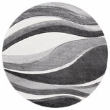 Safavieh Hollywood 5'-3" x 5'-3" Rug in Grey / Ivory