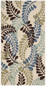 Safavieh Veranda 2'-7" x 5'-0" Rug in Cream / Aqua