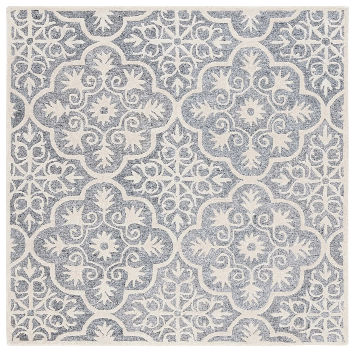 Safavieh Metro 6'-0" x 6'-0" Rug in Light Blue / Ivory