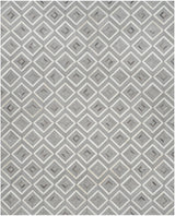 Safavieh Studio Leather 8'-0" x 10'-0" Rug in Ivory / Grey