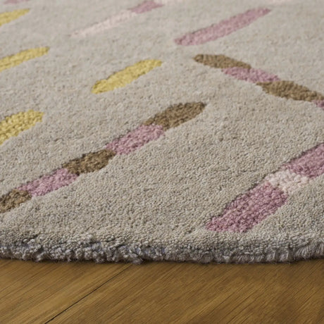 Safavieh Metro 6'-0" x 6'-0" Rug in Taupe / Pink