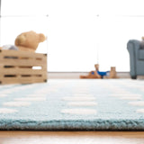 Safavieh Safavieh Kids 4'-0" x 6'-0" Rug in Blue / Ivory