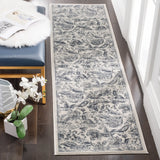 Safavieh Carnegie 2'-3" x 8'-0" Rug in Cream / Light Grey