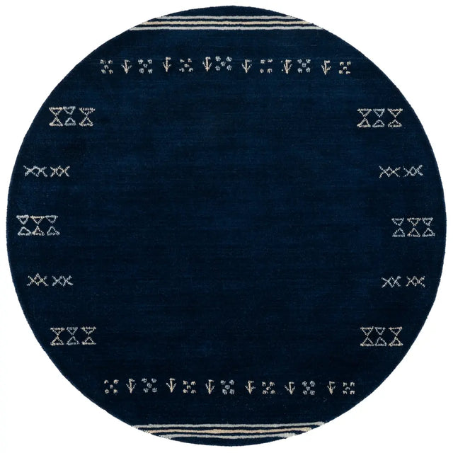 Safavieh Himalaya 6'-0" x 6'-0" Rug in Navy