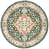 Safavieh Aspen 7'-0" x 7'-0" Rug in Green / Red
