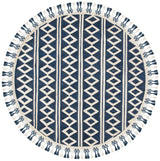 Safavieh Sahara 6'-0" x 6'-0" Rug in Blue / Beige