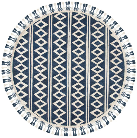 Safavieh Sahara 6'-0" x 6'-0" Rug in Blue / Beige
