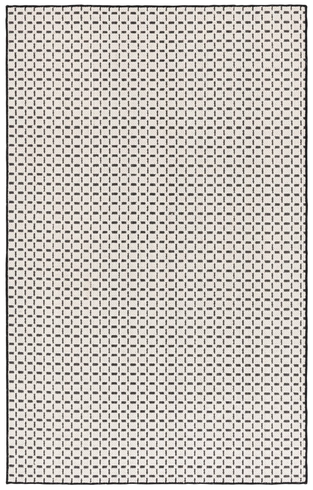 Safavieh Natural Fiber 4'-0" x 6'-0" Rug in Ivory / Black