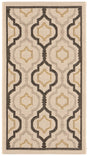 Safavieh Courtyard 2'-0" x 3'-7" Rug in Beige / Black