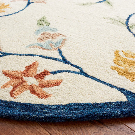 Safavieh Metro 6'-0" x 6'-0" Rug in Ivory / Blue