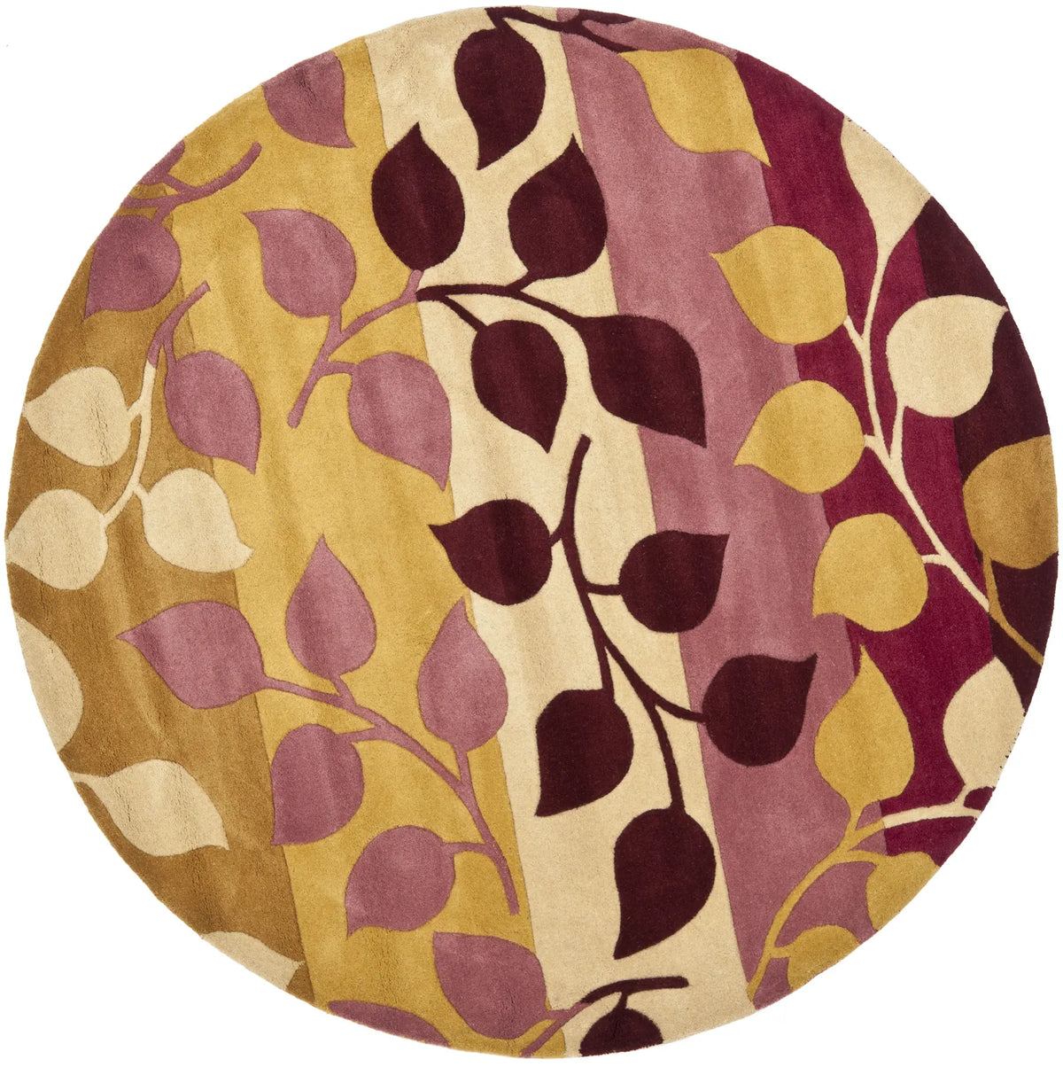 Safavieh Soho 6'-0" x 6'-0" Rug in Red / Gold