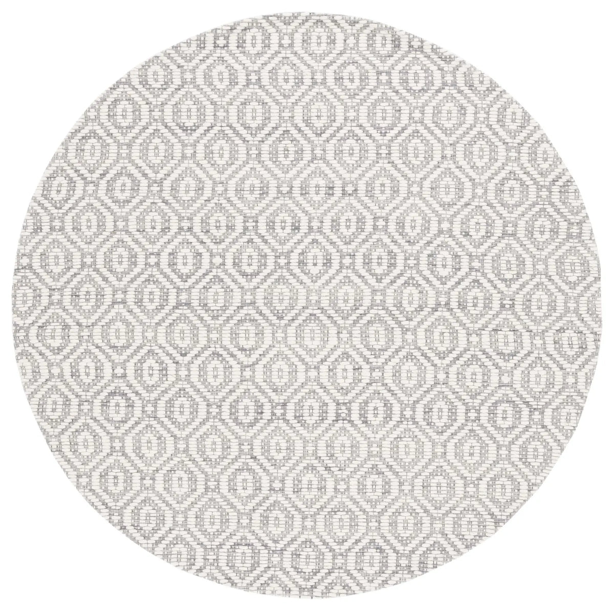 Safavieh Marbella 6'-0" x 6'-0" Rug in Grey / Ivory