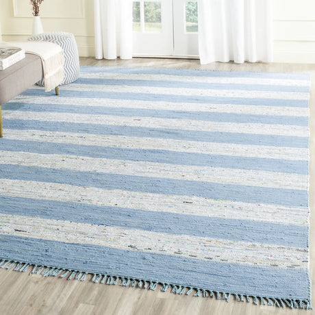 Safavieh Montauk 8'-0" x 10'-0" Rug in Ivory / Turquoise