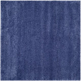 Safavieh California Shag 4'-0" x 4'-0" Rug in Periwinkle