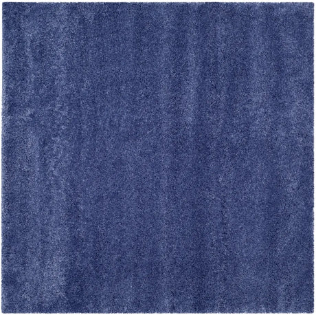 Safavieh California Shag 4'-0" x 4'-0" Rug in Periwinkle