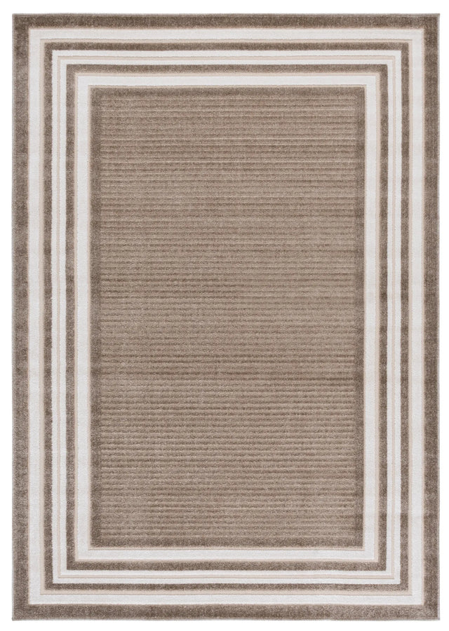 Safavieh Cabana 4'-5" x 6'-5" Rug in Dark Beig / Ivory