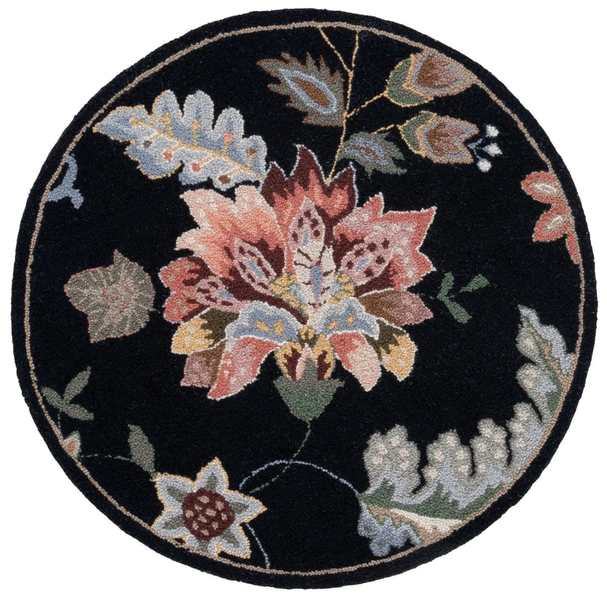 Safavieh Chelsea 3'-0" x 3'-0" Rug in Black