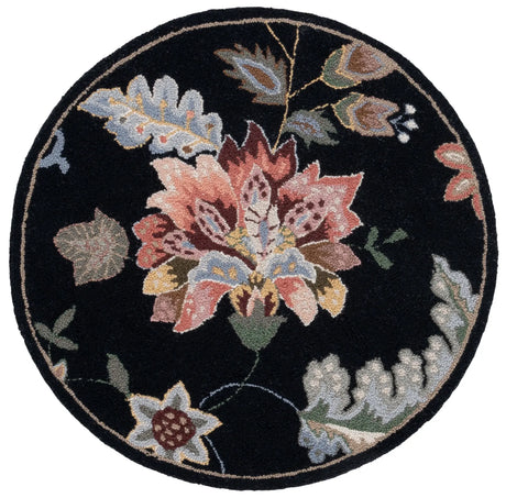 Safavieh Chelsea 3'-0" x 3'-0" Rug in Black