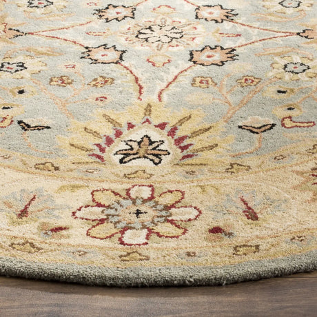 Safavieh Antiquity 6'-0" x 6'-0" Rug in Light Blue / Ivory