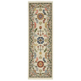 Oriental Weavers Lucca 5506W Ivory/ Multi Rug - runner