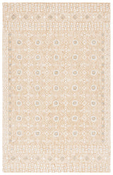 Safavieh Micro-Loop 4'-0" x 6'-0" Rug in Gold / Ivory