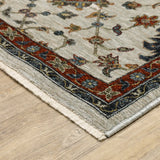 Oriental Weavers Sphinx Aberdeen 751W1 Ivory/ Multi Rugs - corner detail