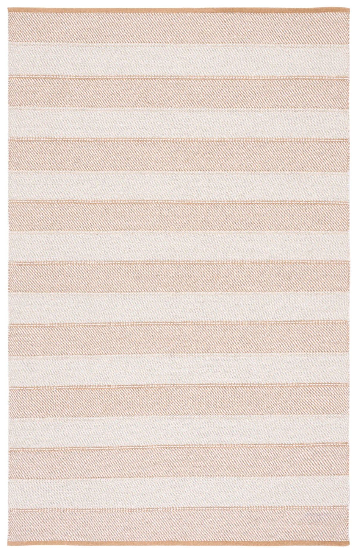 Safavieh Striped Kilim 4'-0" x 6'-0" Rug in Beige / Gold