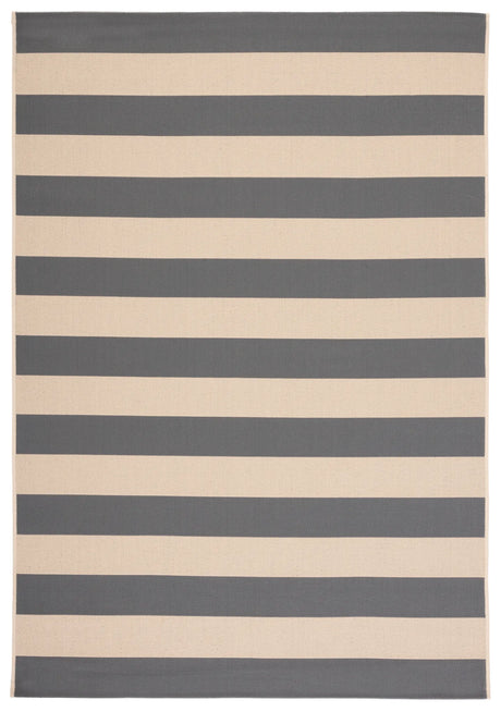 Safavieh Courtyard 4'-0" x 5'-7" Rug in Beige / Grey
