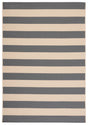 Safavieh Courtyard 4'-0" x 5'-7" Rug in Beige / Grey