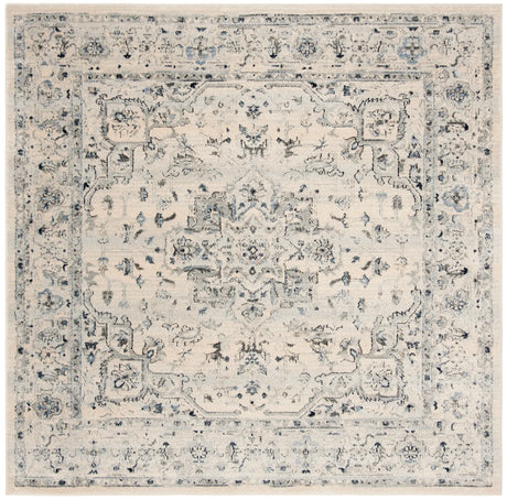 Safavieh Charleston 6'-7" x 6'-7" Rug in Ivory / Light Blue