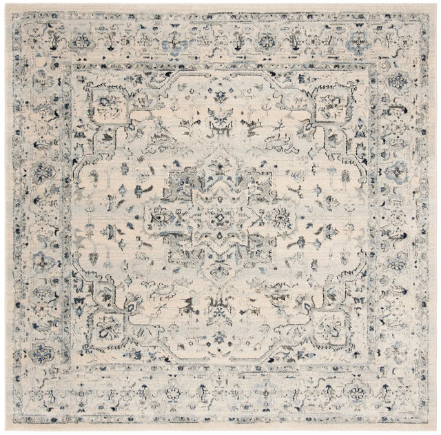 Safavieh Charleston 6'-7" x 6'-7" Rug in Ivory / Light Blue