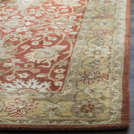 Safavieh Antiquity 4'-0" x 6'-0" Rug in Rust / Gold