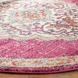 Safavieh Monaco 5'-0" x 5'-0" Rug in Pink / Multi