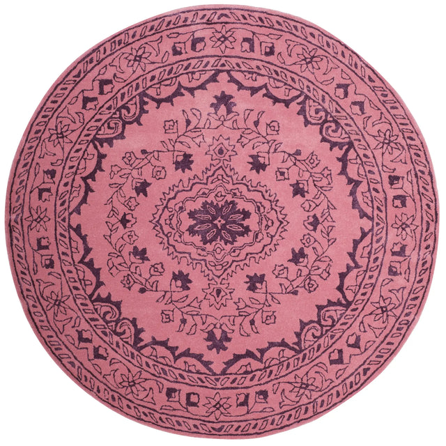 Safavieh Glamour 6'-0" x 6'-0" Rug in Pink