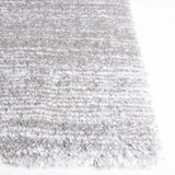 Safavieh Jasmine Shag 4'-0" x 6'-0" Rug in Grey / Ivory