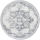 Safavieh Layla 6'-7" x 6'-7" Rug in Ivory Grey / Charcoal