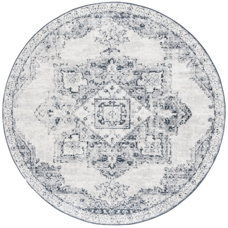 Safavieh Layla 6'-7" x 6'-7" Rug in Ivory Grey / Charcoal