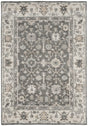 Safavieh Maharaja 4'-0" x 6'-0" Rug in Charcoal / Ivory