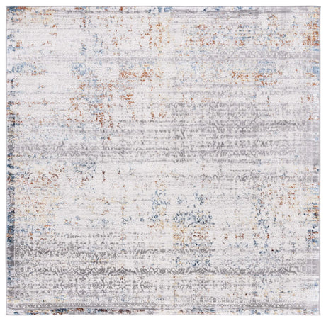 Safavieh Amelia 6'-7" x 6'-7" Rug in Grey / Light Grey