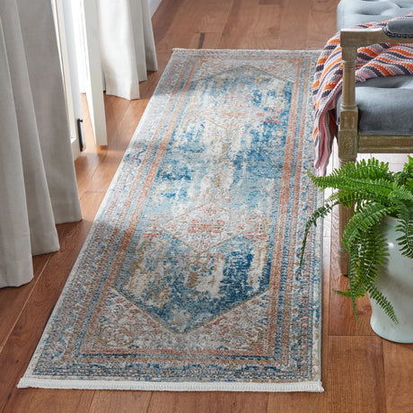 Safavieh Shivan 2'-2" x 8'-0" Rug in Blue / Grey