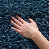 Safavieh August Shag 3'-0" x 5'-0" Rug in Navy