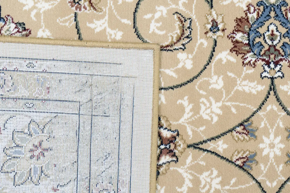 Dynamic Rugs Ancient Garden 57120 Lt Gold / Ivory Rugs - Corner