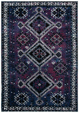 Safavieh Vintage Hamadan 4'-0" x 6'-0" Rug in Purple / Black