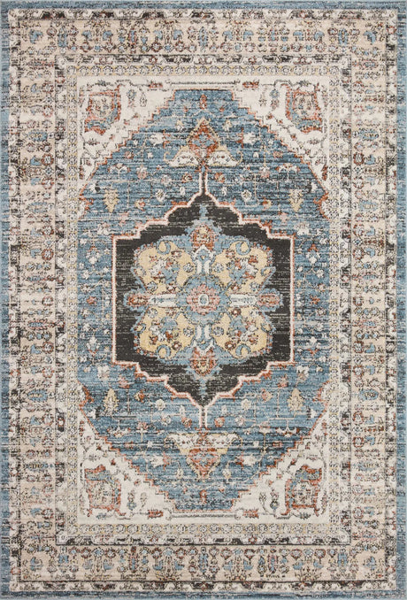 Loloi Odette Odt-06 Sky/Multi Rug - main flat