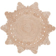 Safavieh Natural Fiber 5'-0" x 5'-0" Rug in Natural